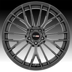 Cray Astoria Gloss Gunmetal Custom Corvette Wheels 3